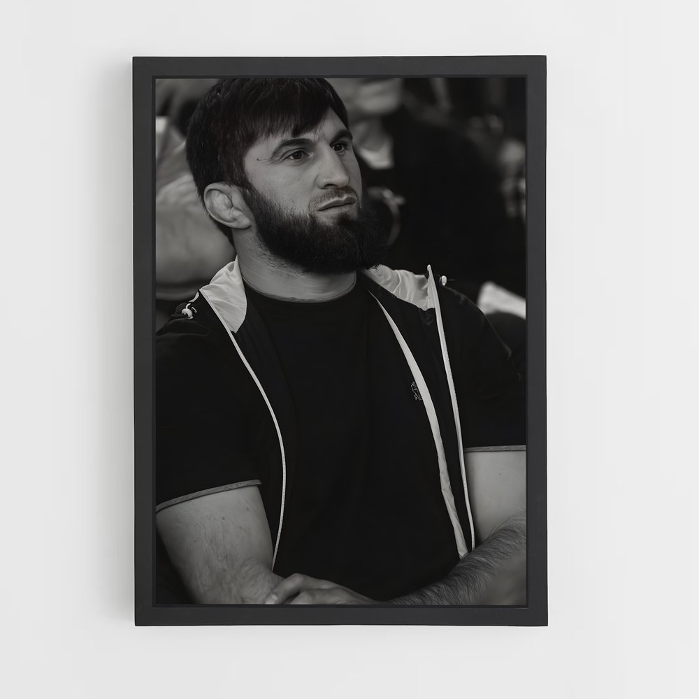 Poster Magomed ankalaev – affiche MMA (vue 2)